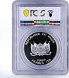 Niger 1000 francs The Flirt Alphonse Mucha PR69 PCGS silver coin 2012 PP