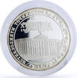 Tajikistan 5 somoni 15th Anniversary of Independence Parliament silver coin 2006 PP