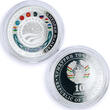 500 somoni Tajikistan set of 5 coins 20 Years Shanghai Organisation Pact silver coins 2021 PP