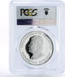 Turkmenistan 500 manat Endangered Wildlife Wild Ass PR68 PCGS silver coin 1996 PP
