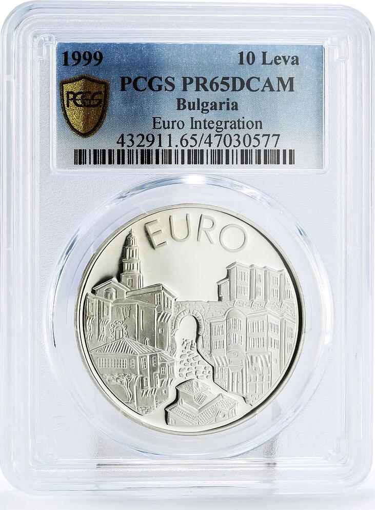 Bulgaria 10 Leva Euro Integration Plovdiv City PR65 PCGS Silver Coin bulgaria-10-leva-euro-integration-plovdiv-city-pr65-pcgs-silver-coin