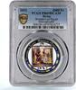 Benin 1000 francs Benin 1000 francs Wonders of Egypt Sphinx Hieroglyphs PR69 PCGS silver coin 2012 -