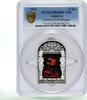 Andorra 15 diners Andorra 15 diners Antonio Correggio Child Adoration Art PR69 PCGS Ag coin 2013 -