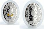 Ghana 5 cedis Ghana 5 cedis Rococo proof silver coin 2014 -