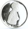 Benin 500 francs Benin Dahomey 500 francs 10 Years of Independence Oueme Woman silver coin 1971 -
