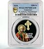 Cameroon 2500 francs Cameroon 2500 francs St Nicholas Wonderworker Church PR70 PCGS silver coin 2016 -