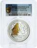 Pitcairn Islands 2 dollars Pitcairn Islands 2 dollars HMAV Bounty Ship PR69 PCGS gilded silver coin 2010 -