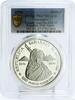 Saharawi Republic 5000 pesetas Saharawi 5000 pesetas Republic Proclamation Armed Female PR67 PCGS Ag coin 1996 -