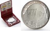 Jordan 1/2 dinar Jordan 1/2 dinar Al Harraneh Palace Hussein proof silver coin 1969