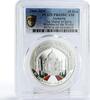 Andorra 10 diners Andorra 10 diners World of Wonders Taj Mahal Palace PR69 PCGS silver coin 2009
