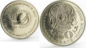 Kazakhstan 50 tenge Kazakhstan 50 tenge 10 Years of Independence copper-nickel coin 2001 -