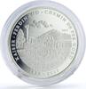 Benin 1000 francs Benin 1000 francs Trains Railways Kaiser Ferdinand Locomotive silver coin 2007 -