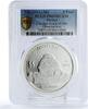 Mexico 5 pesos Mexico 5 pesos Chichen Itza Observation Architecture PR69 PCGS silver coin 2012 -