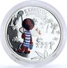 Cook Islands Cook Islands 5 dollars Soviet Cartoons Bonifatsiy Boniface Vacation Ag coin 2011 5 dollars 2011 PP