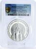 Ukraine 10 hryvnias Ukraine 10 hryvnias Kyiv Pechersk Assumption Cathedral PR69 PCGS Ag coin 1998 -