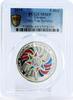 Ukraine 5 hryvnias Ukraine 5 hryvnias New Year Holidays Christmas Angels MS69 PCGS CuNi coin 2018 -