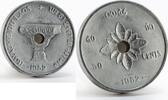 Laos 50 cents Laos 50 cents Royaume du Laos Probe Trial Essai Piedfort aluminium coin 1952 -