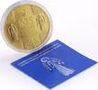 Belarus 20 rubles Belarus 20 rubles 1025 Years Rus Christianizing Church Bird gilded Ag coin 2013 -