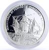 Northern Mariana Islands 5 dollars Mariana Islands 5 dollars Fernando Magellan Ship Clipper proof silver coin 2004 -