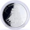 Cameroon 1000 francs Cameroon 1000 francs Seafaring HMS Agamemnon Ship Clipper proof silver coin 2014 -