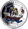 Saharawi Republic 1000 pesetas Saharawi 1000 pesetas Seafaring Nordic Drakkar Ship Clipper silver coin 1997 -