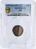 Iraq 1 fils Iraq 1 fils Faisal I Coinage Coat of Arms KM-95 AU53 BN PCGS bronze coin 1933 -