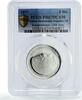 Yemen 5 dinars Yemen 5 dinars 10th Anniversary of Independence PR67 PCGS silver coin 1977 -