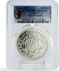 Andorra 10 diners Andorra 10 diners Orthodox Holy Helpers St Margaret PR70 PCGS silver coin 2011