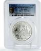 Slovakia 10 euro Slovakia 10 euro Steam Railway Bratislava Trnava Trains PR70 PCGS silver coin 2023 -