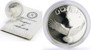 Oman 2 1/2 rials Oman 2 1/2 rials Conservation Wildlife Verreaux's Eagle Bird Fauna silver coin 1987 -