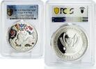 Democratic Republic of the Congo 240 francs Congo 240 francs Lunar Calendar Year of the Dragon Happiness PR67 PCGS silver coin 2012 -