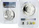Tunisia 1 dinar Tunisia 1 dinar King Masinissa Head Facing Horseman PR68 PCGS silver coin 1969 -