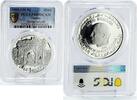 Tunisia 1 dinar Tunisia 1 dinar Sbeitla Sufetula Ruins Architecture PR69 PCGS silver coin 1969 -