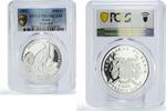 Benin 1000 francs Benin 1000 francs Prehistoric Iguanodon Dinosaurs Fauna PR67 PCGS silver coin 1995 -