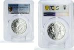 Gabon 1000 francs Gabon 1000 francs Zodiac Signs Pisces PR68 PCGS silver coin 2014 -