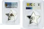 Cook Islands 5 dollars Cook Islands 5 dollars Christmas Angel Star Shaped PR70 PCGS silver coin 2013 -