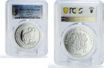 Andorra 10 diners Andorra 10 diners Conservation Wildlife Mouflon Fauna PR70 PCGS silver coin 2002 -