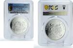 Benin 1000 francs Benin 1000 francs Conservation Ethiopian Wolf Fauna PR69 PCGS silver coin 2005 -