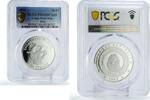 Democratic Republic of the Congo 10 francs Congo 10 francs Conservation Wildlife Poto Fauna PR69 PCGS silver coin 1999 -