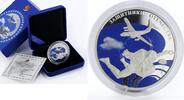 Cameroon 1000 francs Cameroon 1000 francs Defenders of Fatherland colored silver coin 2019 -