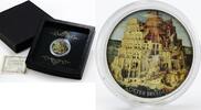 Cameroon 500 francs Cameroon 500 francs Pieter Bruegel The Tower of Babel silver coin 2017 -