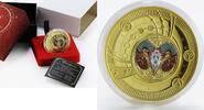 Cameroon 500 francs Cameroon 500 francs Zodiac Signs Aries colored gilded proof silver coin 2018 -