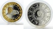 Tokelau 5 dollars Tokelau 5 dollars Zodiac Leo Lion Fauna Animals gilded silver coin 2012 -