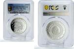 Democratic Republic of the Congo 10 francs Congo 10 francs Conservation Wildlife Crocodile Fauna PR69 PCGS silver coin 1999 -
