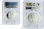 Ghana 500 sika Ghana 500 sika Conservation Wildlife Elephants Fauna PR69 PCGS silver coin 2002 -