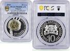 Bulgaria 10 leva Bulgaria 10 leva Unification 125th Anniversary Stamp PR68 PCGS silver coin 2010 -