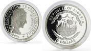 Liberia 10 dollars Liberia 10 dollars Pope Clemens II proof silver coin 2006 -