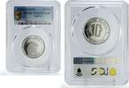 Algeria 10 dinars Algeria 10 dinars Regular Coinage Falcon Eagle Fauna PR65 PCGS bimetal coin 1992 -
