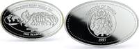 Tonga 1 paanga Tonga 1 paanga Rugby World Cup in Hong Kong Players proof silver coin 1997 -