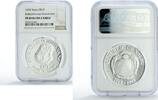 Nauru 10 dollars Nauru 10 dollars Independence 25th Anniversary KM-1 PF69 NGC silver coin 1993 -